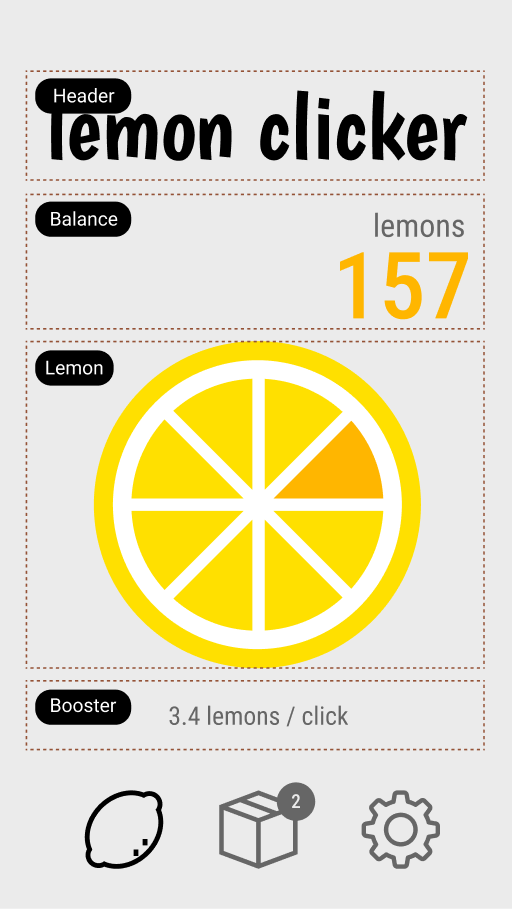 Lemon SVG Vector -sivu